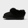 Toddler Piper Faux Fur Cuff Scuff Slippers - Cat & Jack™ - 2 of 4