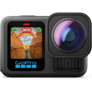 GoPro HERO13 Black - Waterproof Action Camera with 5.3K60 Video, 27MP Photo + Compatability with HB-Series Lenses - 1 of 4