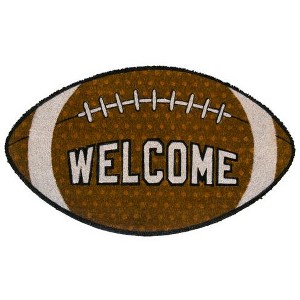 Briarwood Lane Fall Coir Doormat 30x18 Football Natural Fiber For Fall Coir Doormat - 1 of 2