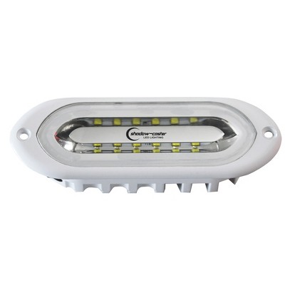 Shadowcaster Marine Lighting SCM-SL Series Flush Mount Spreader Light - White Housing - White/Blue/Red - Boat Equipment and Parts - SCMSLFWBRWH