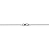 Black Bow Jewelry 0.8mm 14k White Gold Round Diamond Cut Wheat Chain Necklace - 4 of 4