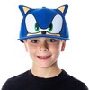 Seven Times Six Sonic the Hedgehog Men's Hat Embroidered Character Face and 3D Ears Snapback Cap - 4 of 4