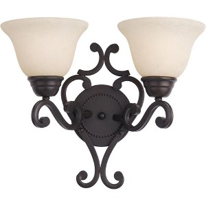 Maxim Lighting Manor 2 - Light Wall Light in  Oil Rubbed Bronze - 1 of 1