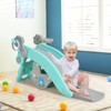 Safstar 4-in-1 Rocking Horse & Slide Set Toddler Slide Playset w/Basketball Hoop - 2 of 4