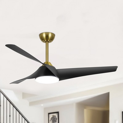 Airsurfer 52-inch 3-Blade Ceiling Fan with Light and Remote