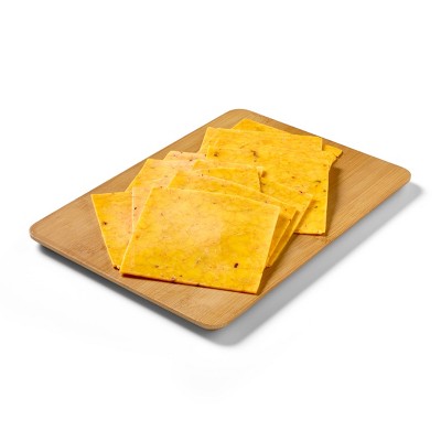 Chipotle Cheddar Sliced Cheese - 8oz - Good & Gather™
