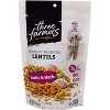 Three Farmers Food Inc Snack Lentil Garlic and Herb - Case of 6 - 140 gm - 2 of 2