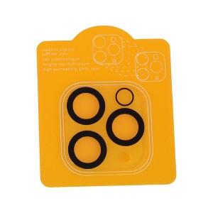 Unique Bargains Cell Phone Camera Cover 5H Glossy Camera Protector Glass Translucent & Black 1 Pc - 1 of 4