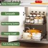 Pull Out Cabinet Organizer, Heavy Duty Cabinet Pull Out Shelves, Slide Out Drawers Organization for Kitchen - 4 of 4