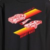 Men's - Hot Wheels - Valentine's You Make My Heart Race Long Sleeve Graphic T-Shirt - 2 of 4