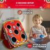 SWOOC Games - Backyard Arcade | 2-in-1 Bean Bag Toss Game for Kids w/ Carry Bag | 5-Second Setup & Storage | Carnival Outside Toys for Toddlers 3-5 - 3 of 4