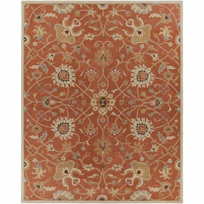 Hauteloom Logville Hand Tufted Rust 1119 Wool Rug