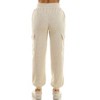 Derek Heart Woman's High Rise Fleece Jogger Pants - 3 of 4