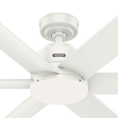 Kennicott 52" Fresh White 6-Blade Outdoor Ceiling Fan