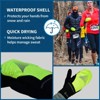 TrailHeads Mens Running Gloves - Touchscreen Fingers & Convertible Waterproof Mitten Shell - 3 of 4