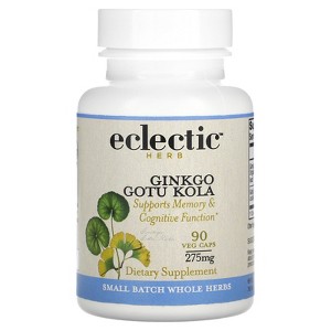 Eclectic Herb Ginkgo Gotu Kola, 275 mg, 90 Veg Caps - 1 of 2