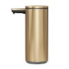 simplehuman 9oz Rechargeable Stainless Steel Sensor Pump Automatic Soap and Sanitizer Dispenser - image 4 of 4