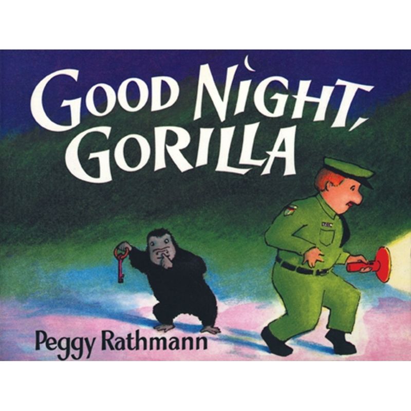 Good Night, Gorilla (Oversized Board) by Peggy Rathmann (Board Book), 1 of 2