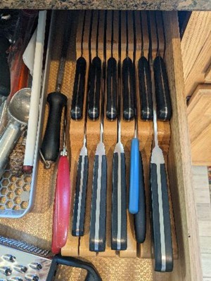 Bambusi In-drawer Bamboo Knife Block Design To Hold 10-15 Knives (not ...
