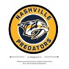 Evergreen Ultra-Thin Edgelight LED Wall Decor, Round, Nashville Predators- 23 x 23 Inches Made In USA - 2 of 4