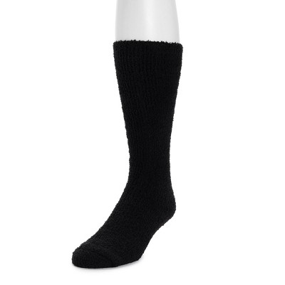 MUK LUKS Mens Micro Chenille Knee High Socks