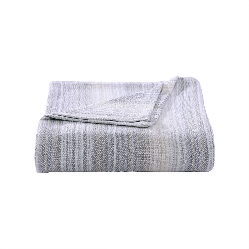 Sandy Shore Striped Bed Blanket - Tommy Bahama, 3 of 14