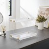 BWE Bathroom Counter Organizer 2-Tier Acrylic Vanity Countertop Perfume Cabinet Makeup Holder - 2 of 4