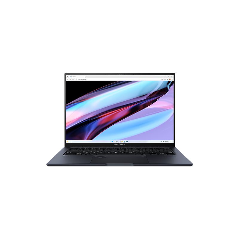 ASUS Zenbook Pro 14 14.5" OLED Touchscreen Notebook 120Hz Intel Core i9-13900H 16GB RAM 1TB SSD NVIDIA GeForce RTX 4060 Tech Black, 1 of 6
