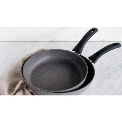 Gray Aluminum Nonstick Ceramic Coating Fry Pan Set
