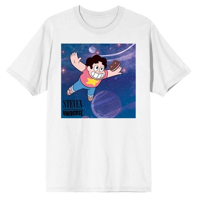 Steven Universe Space Flight Men’s White T-shirt