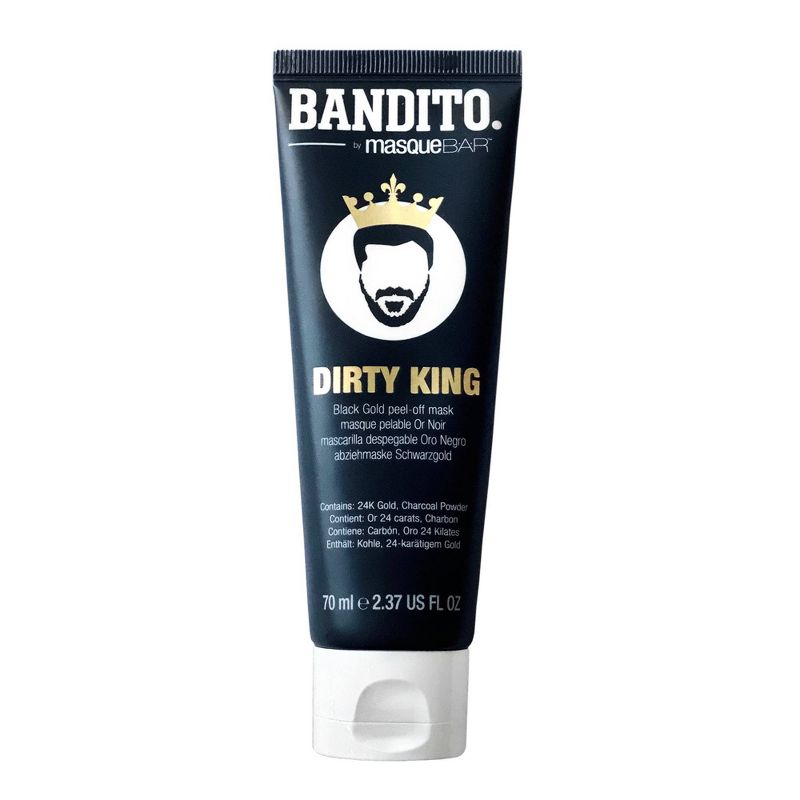 Masque Bar Bandito Dirty King Black Gold Peel-Off Mask - 70ml, 1 of 5