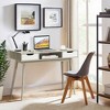 Costway Computer Desk Writing Table w/ Drawers Laptop PC Workstation Home Oak\Walnut - 2 of 4
