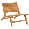 vidaXL Garden Chair Natural Teak - 4 of 4