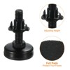 Unique Bargains Metal Non-Skid Adjustable Furniture Leveling Feet with T-Nut Kit for Chairs 4 Pcs - 4 of 4