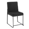 Set of 2 High Back Fuji Dining Chairs - 2 of 4