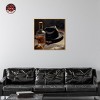 Notoriart Whiskey and Vintage Hat II Bar Cart Art For Men Framed - 2 of 4