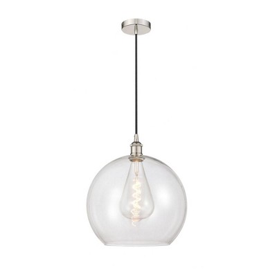 Athens - 1 Light Pendant In Industrial Style-17.38 Inches Tall and 13.75 Inches Wide