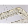 Elegant Lighting Monroe 2 - Light Pendant in  Chrome - 4 of 4