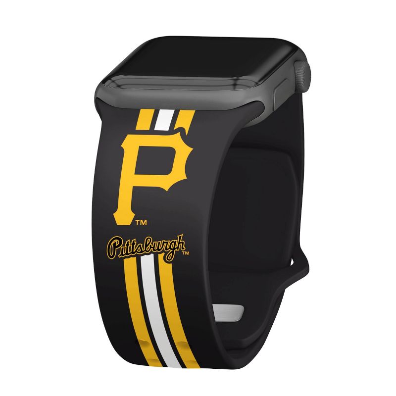 MLB Pittsburgh Pirates Wordmark HD Apple Watch Band, 1 of 4