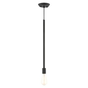 Livex Lighting Prague 1 - Light Pendant in  Black - 1 of 4