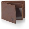 Leather Bifold Wallet for Men With ID Window and RFID Blocking - 3 of 4