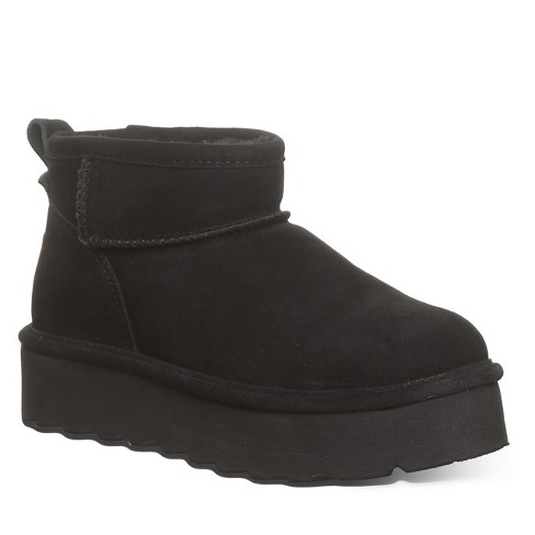 Black wedge booties target hotsell