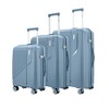 IZOD Zora Lightweight Polycarbonate Hard Shell 3 Piece Luggage Set - (20", 24", 28") with 360° Dual Spinning Wheels and Combo Lock - 4 of 4