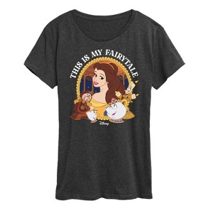 Women's - Disney Princess - Belle This Is My Fairytale Short Sleeve Graphic T-Shirt - 1 of 4