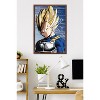 Trends International Dragon Ball Z: Cell Saga - Vegeta Super Saiyan Framed Wall Poster Prints - 2 of 4