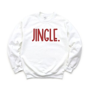 Simply Sage Market Women's Graphic Sweatshirt Jingle Bold - 1 of 3