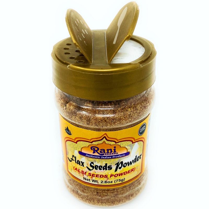 Flax Seeds Powder (Alsi, Linum usitatissimum) - 2.6oz (75g) - Rani Brand Authentic Indian Products, 5 of 6