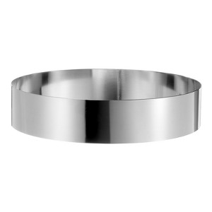 Unique Bargains Stainless Steel Seamless Nonstick Mirror Coating Round Cake Ring - 1 of 4
