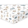 Sammy & Lou 3 Pack Fitted Crib Sheet Set - Safari Squad - 4 of 4