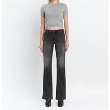 Women's High Rise Front Patch Pocket Flare Jeans - FLYING MONKEY - 3 of 4